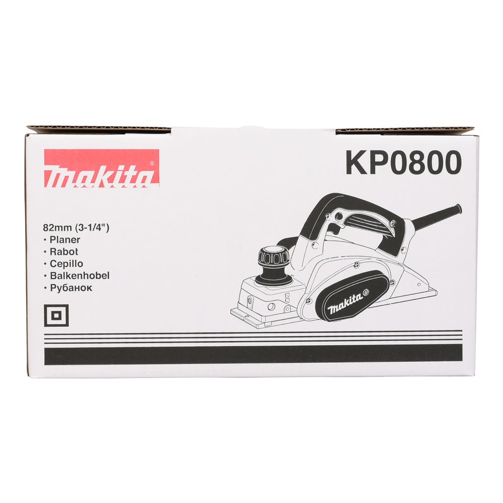 Makita Falzhobel KP0800J, 620W, 82mm, 2,5mm, 17.000 min-1, 2,6kg, inkl. MakPac Gr.3... MAKITA-KP0800J  (Abb. 2)