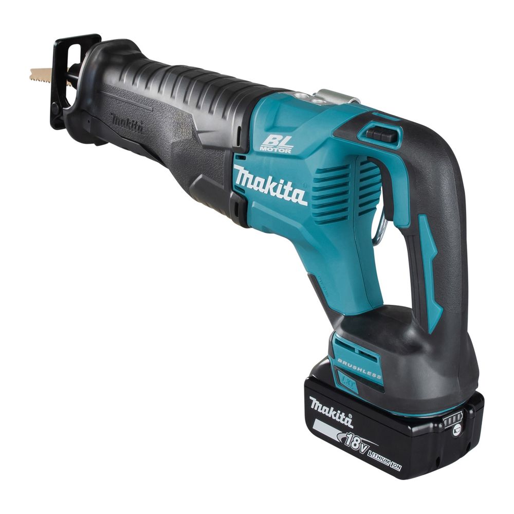 Makita Akku-Säbelsäge DJR187ZK, 18V, 32mm Hubhöhe, 0-3.000 min-1, bürstenlos, inkl. Transportkoffer... MAKITA-DJR187ZK  (Abb. 4)