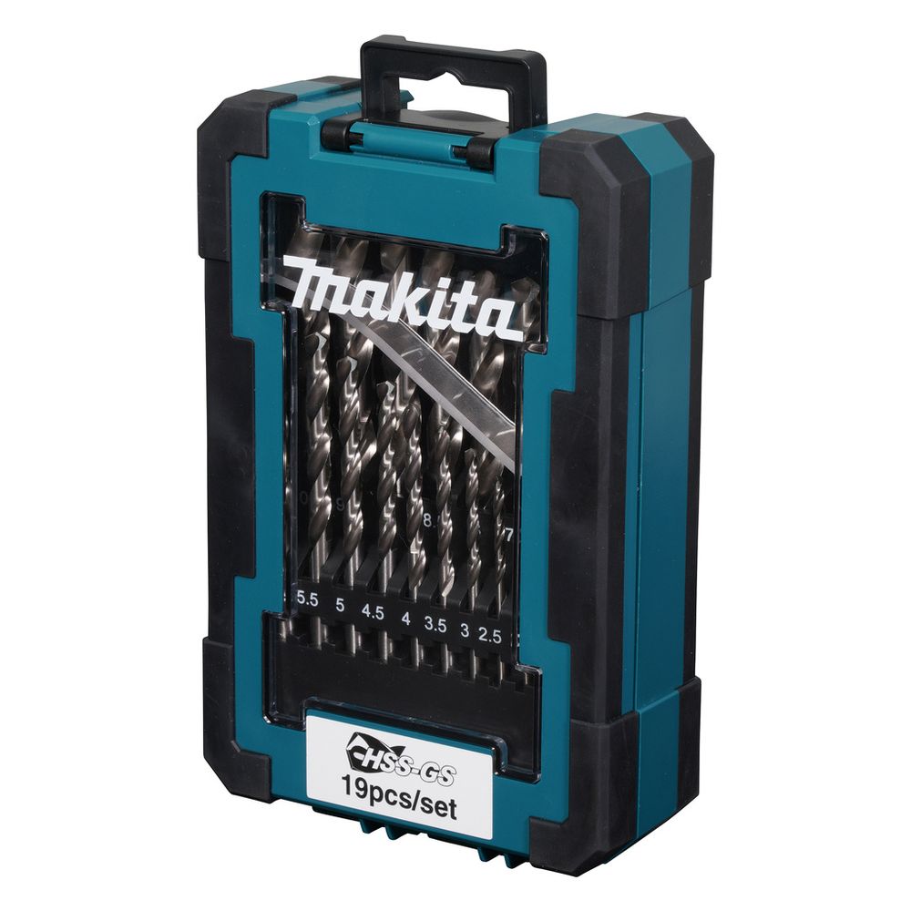 Makita Bohrer-Set D-78352, 1-10mm, HSS-GS, 19-teilig... MAKITA-D-78352  (Abb. 2)