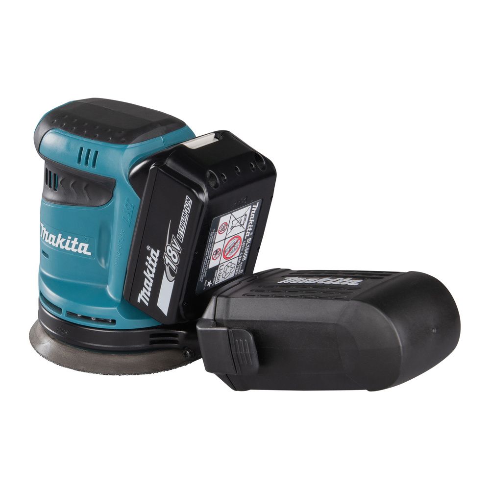 Makita Akku-Exzenterschleifer DBO180, 18V, 125mm, 7.000-11.000 min-1, 2,8mm Schwingkreis... MAKITA-DBO180Z  (Abb. 4)