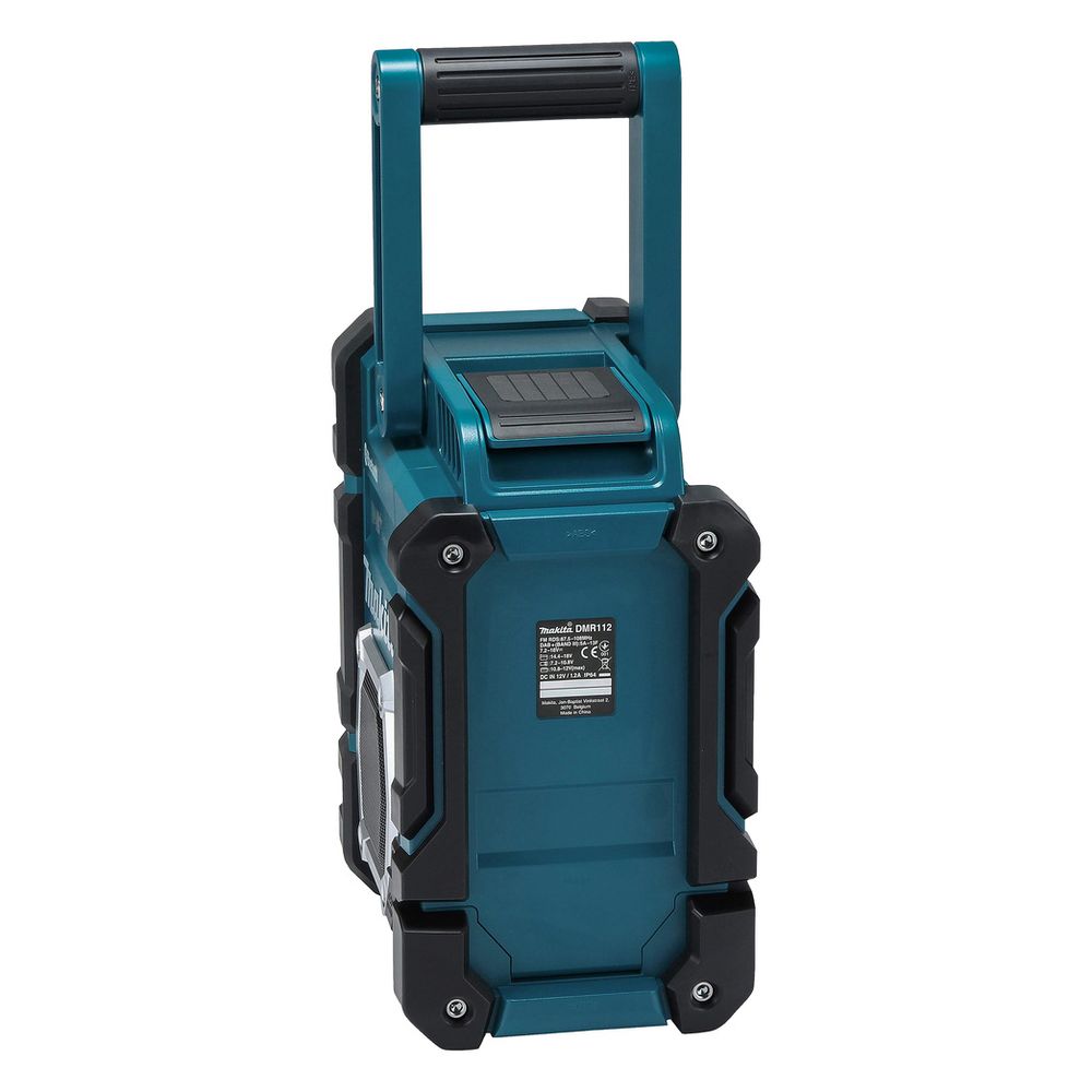 Makita Akku-Baustellenradio DMR112, 7,2-18V, IP64, 282x163x294mm... MAKITA-DMR112 0088381870160 (Abb. 5)