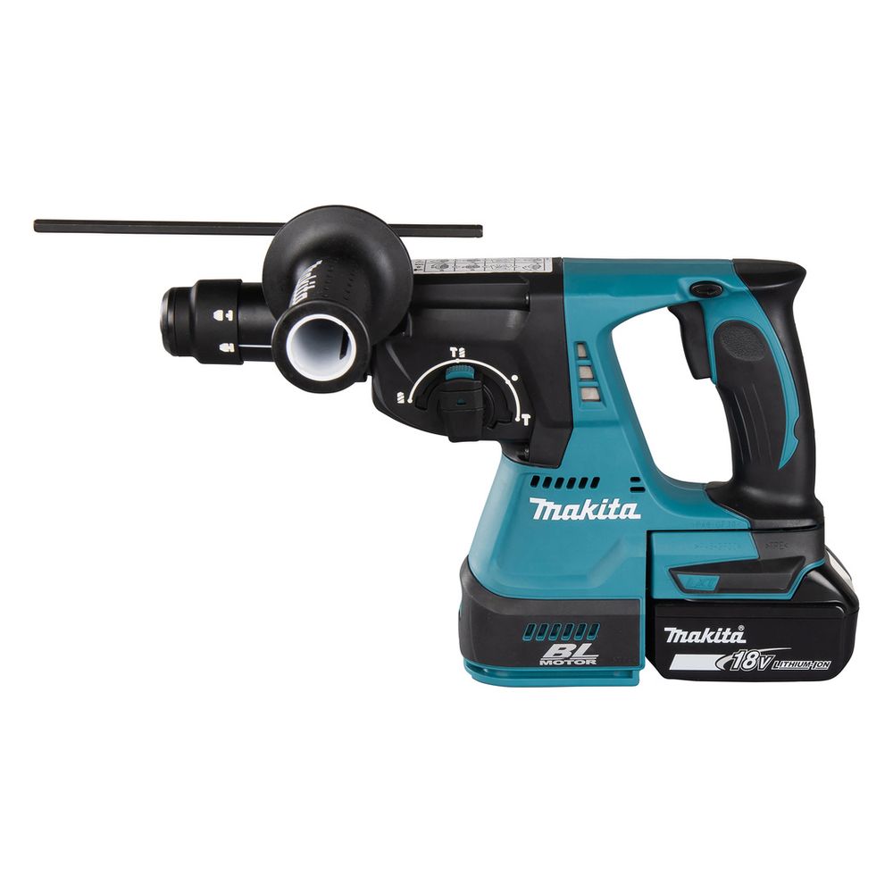 Makita Akku-Kombihammer DHR243RTJ, 18V, 2,0J, 24mm, SDS-Plus... MAKITA-DHR243RTJ  (Abb. 2)