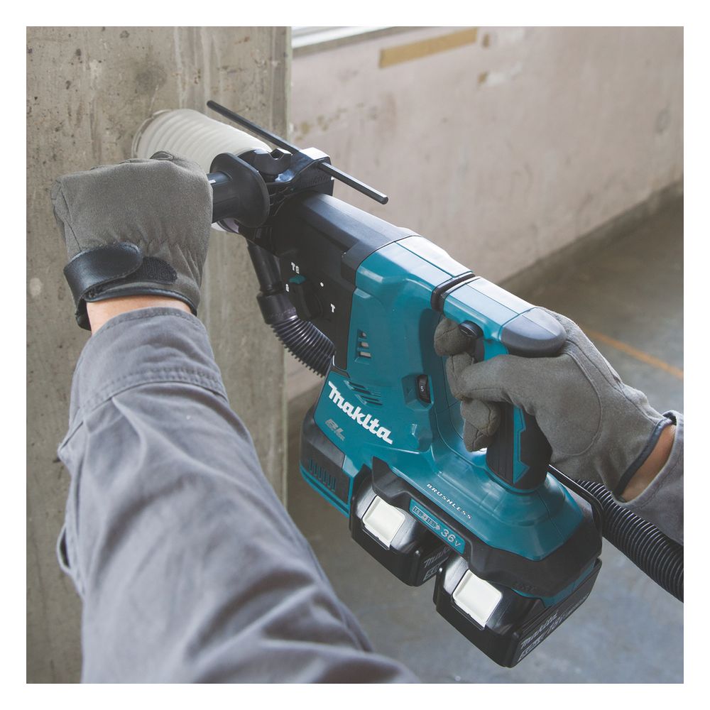 Makita Akku-Kombihammer DHR 281 ZJ, 2x18V, 2,9J, 28mm, SDS-Plus, bürstenlos, inkl. Transportkoffer... MAKITA-DHR281ZJ  (Abb. 9)