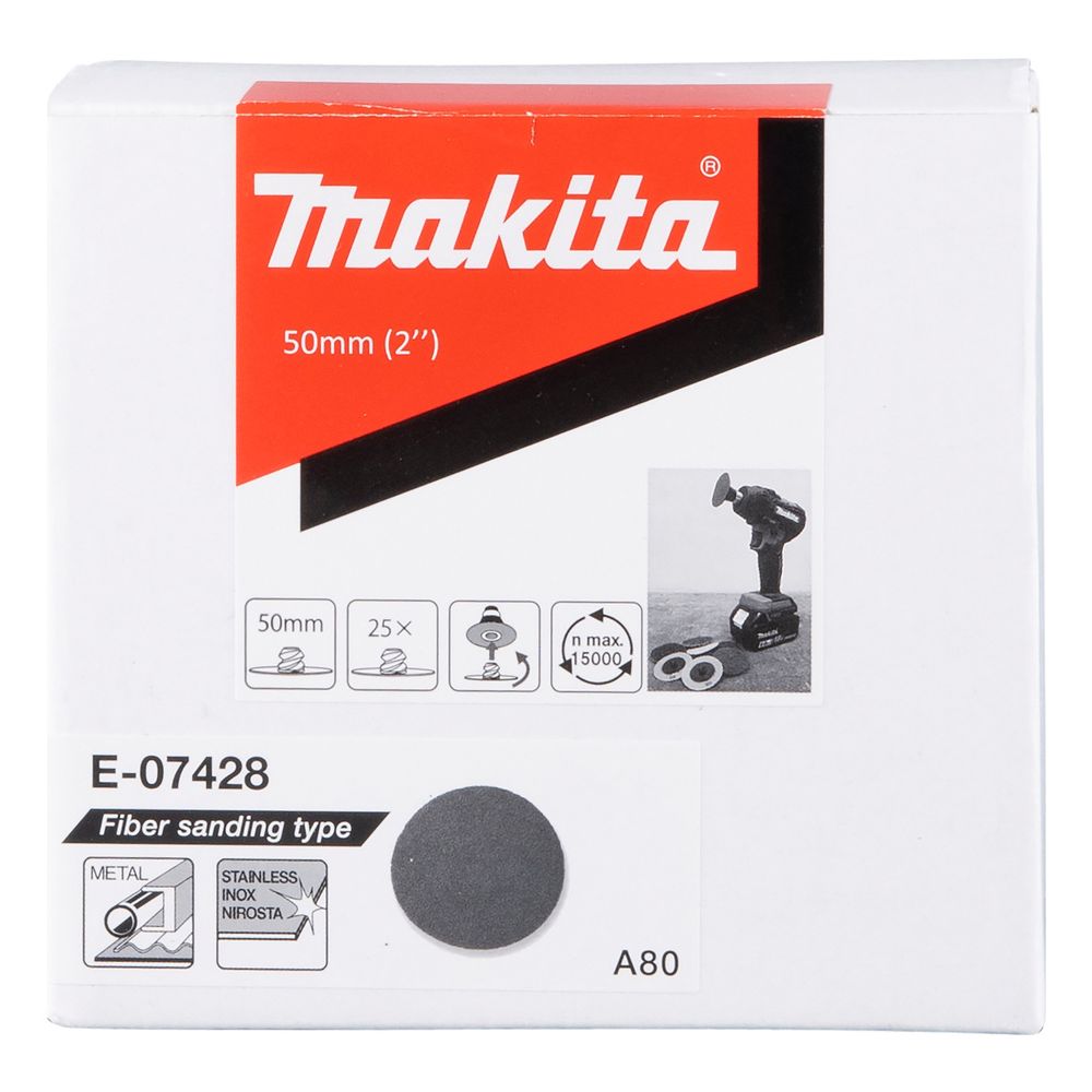 Makita Schleifscheibe E-07428, 50mm, K80... MAKITA-E-07428 0088381574051 (Abb. 2)