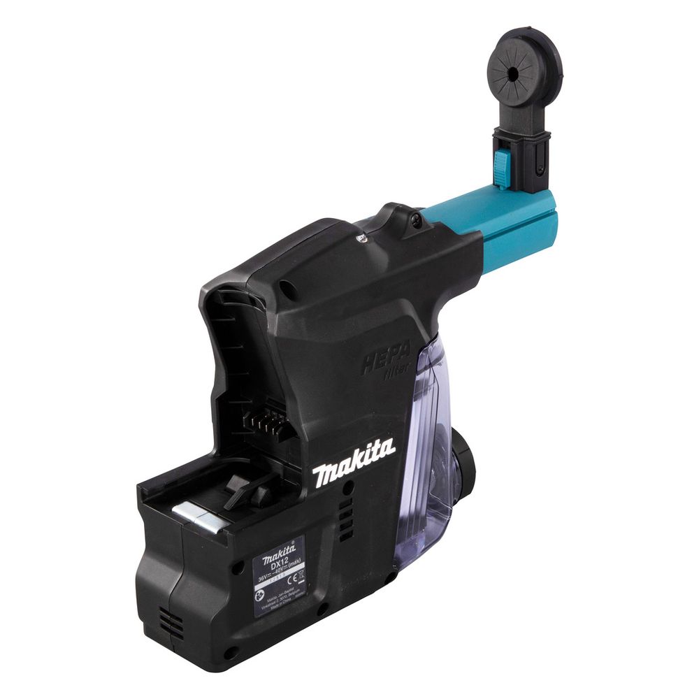 Makita Staubabsaugung DX12, Bohr-ø 28mm Bohrtiefe 260mm Volumen 400ml Gewicht 1,6kg... MAKITA-191E54-9 0088381560047 (Abb. 10)