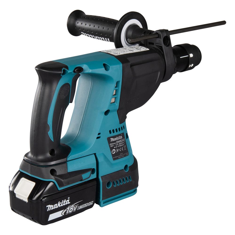Makita Akku-Kombihammer DHR243RTJ, 18V, 2,0J, 24mm, SDS-Plus... MAKITA-DHR243RTJ  (Abb. 7)