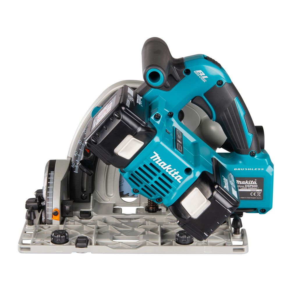 Makita Akku-Tauchsäge DSP600ZJ, 2x18V, 165x20mm, 56mm Schnitttiefe, 5,1kg, inkl. MAKPA... MAKITA-DSP600ZJ 0088381844291 (Abb. 5)