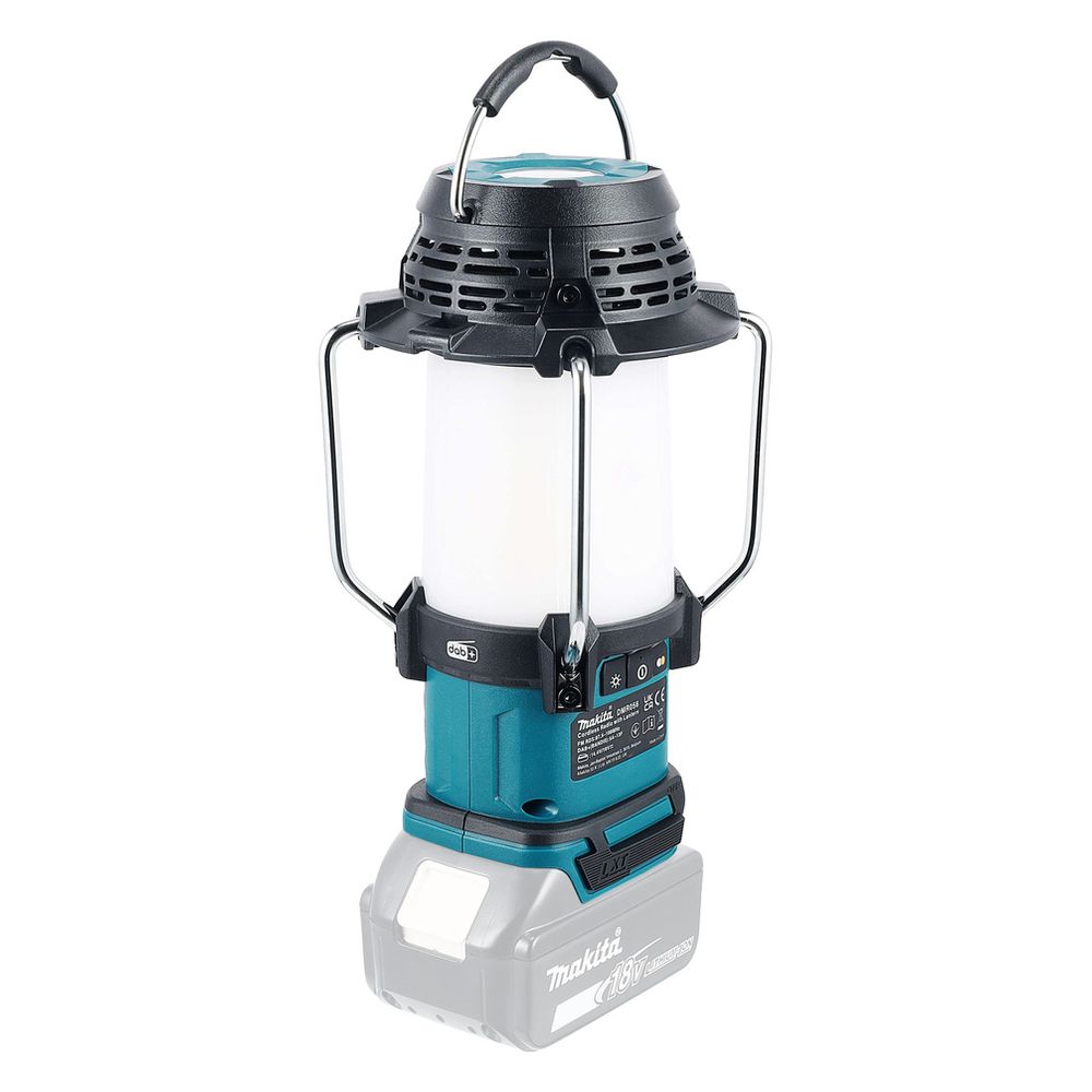 Makita Akku-Radio mit Laterne DMR056, 18V, 1.000 lx, 310 lm, 126x129x289mm... MAKITA-DMR056 0088381763509 (Abb. 4)