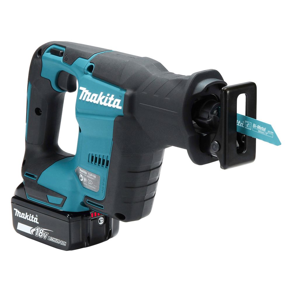 Makita Akku-Reciprosäge DJR188Z, 18V, 0-3.000 min-1, 20mm Hubhöhe, werkzeugloser Sägebl... MAKITA-DJR188Z 0088381851770 (Abb. 8)