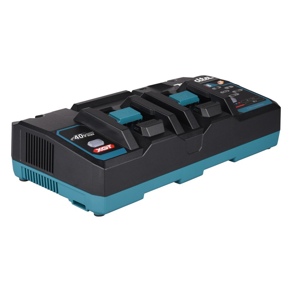 Makita Doppel-Schnellladegerät XGT DC40RB, 40V, Ladezustandsanzeige... MAKITA-191N09-8 0088381579117 (Abb. 8)