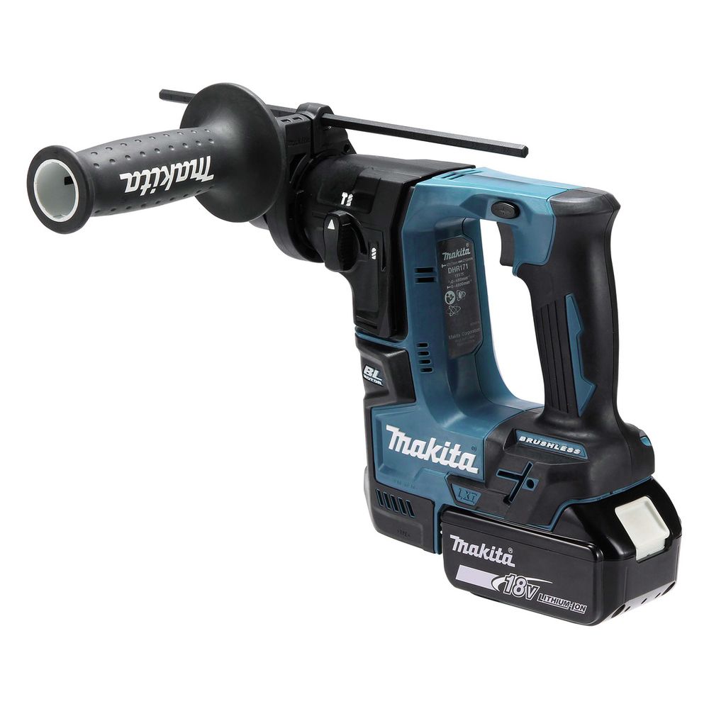 Makita Akku-Bohrhammer DHR171RAJ, 18V, 1,2J, 17mm, SDS-Plus, inkl. 2 Akkus und Ladegerät... MAKITA-DHR171RAJ  (Abb. 4)
