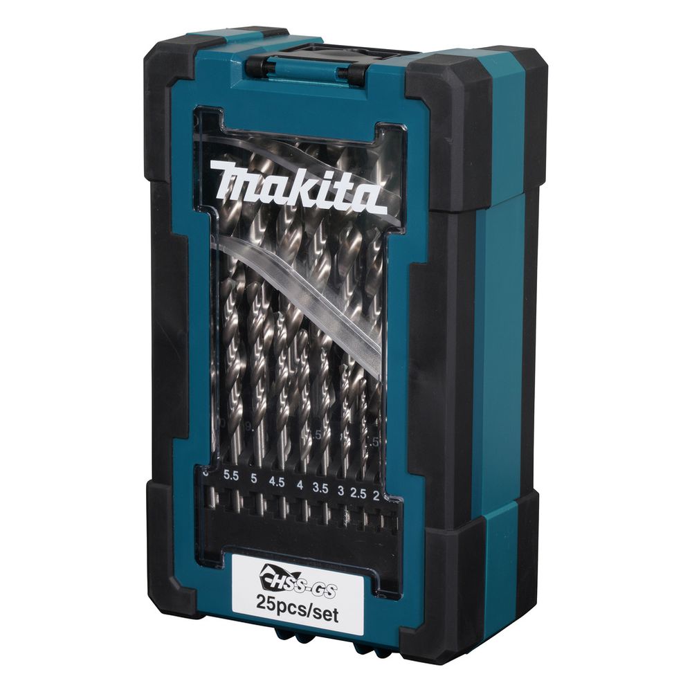 Makita Bohrer-Set D-78368, 1-13mm, HSS-GS, 25-teilig... MAKITA-D-78368  (Abb. 2)