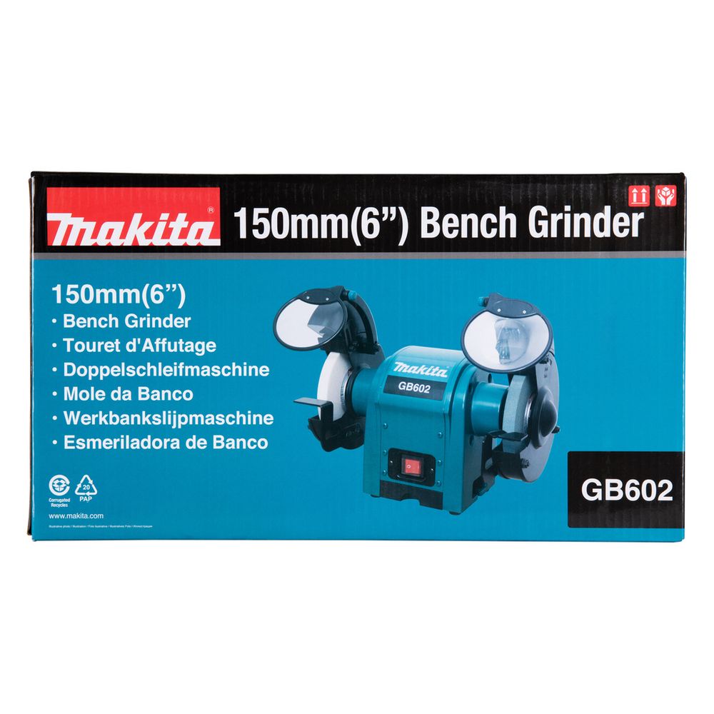 Makita Doppelschleifbock GB602, 250 W, 150mm... MAKITA-GB602  (Abb. 2)