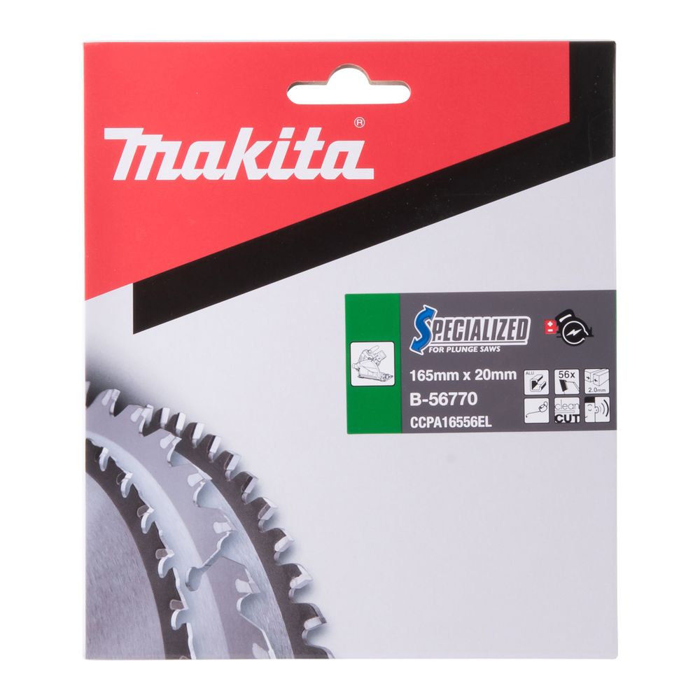 Makita Kreissägeblatt Specialized B-56770, 165x2,0x20mm, Holz/Aluminium... MAKITA-B-56770  (Abb. 2)