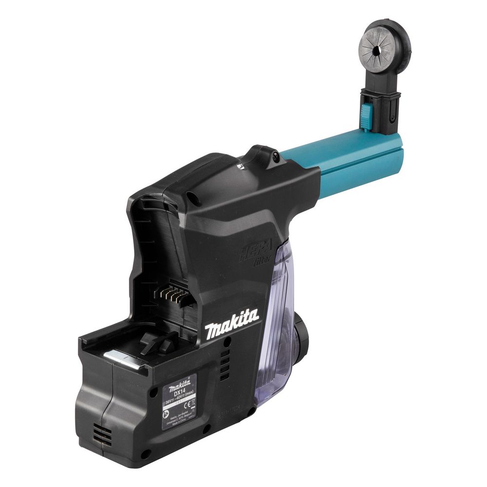 Makita Staubabsaugung DX14, Bohr-ø 28mm, Bohrtiefe 260mm, 400ml, 1,6kg... MAKITA-191E60-4 0088381560108 (Abb. 10)