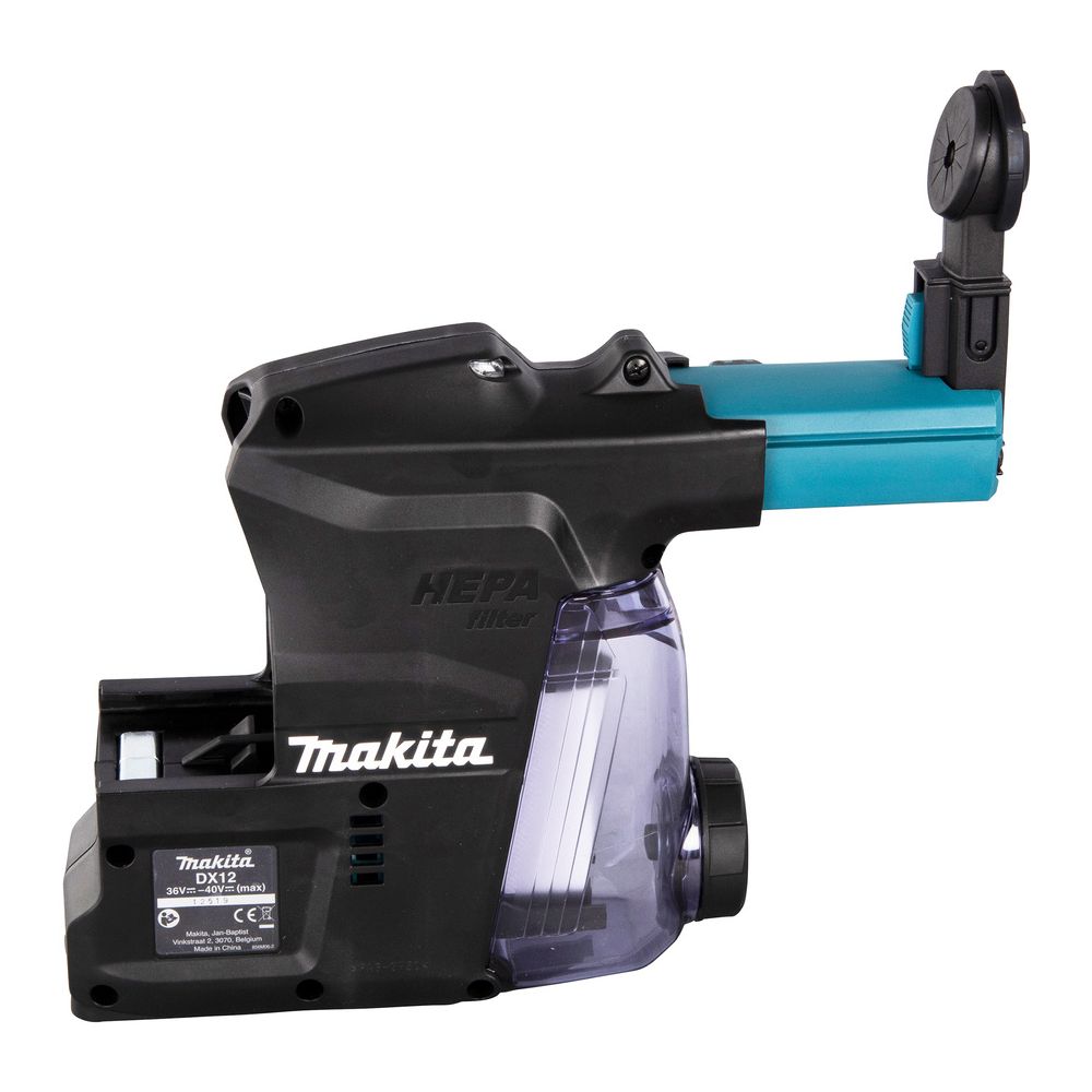 Makita Staubabsaugung DX12, Bohr-ø 28mm Bohrtiefe 260mm Volumen 400ml Gewicht 1,6kg... MAKITA-191E54-9 0088381560047 (Abb. 9)