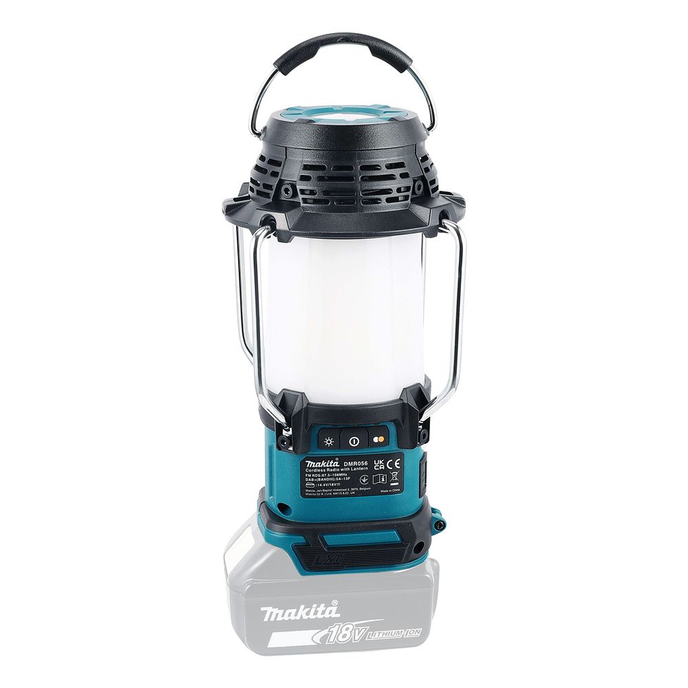Makita Akku-Radio mit Laterne DMR056, 18V, 1.000 lx, 310 lm, 126x129x289mm... MAKITA-DMR056 0088381763509 (Abb. 5)