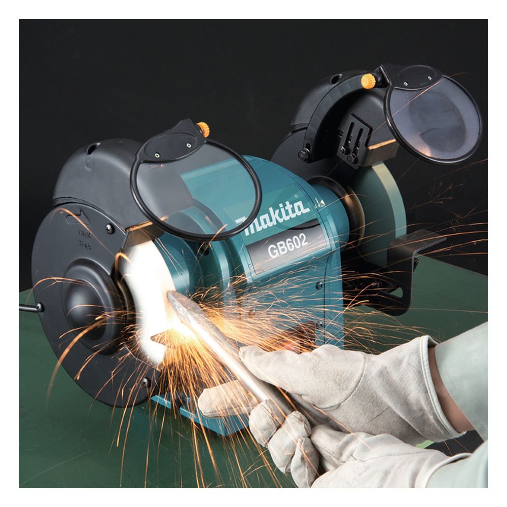 Makita Doppelschleifbock GB602, 250 W, 150mm... MAKITA-GB602  (Abb. 12)