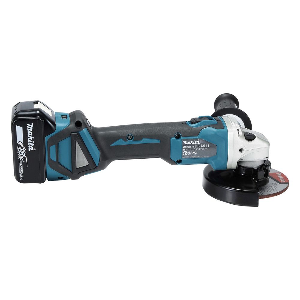 Makita Akku-Winkelschleifer DGA 511 Z, 18V 125mm 3.000-8.500 min-1... MAKITA-DGA511Z 0088381853552 (Abb. 6)