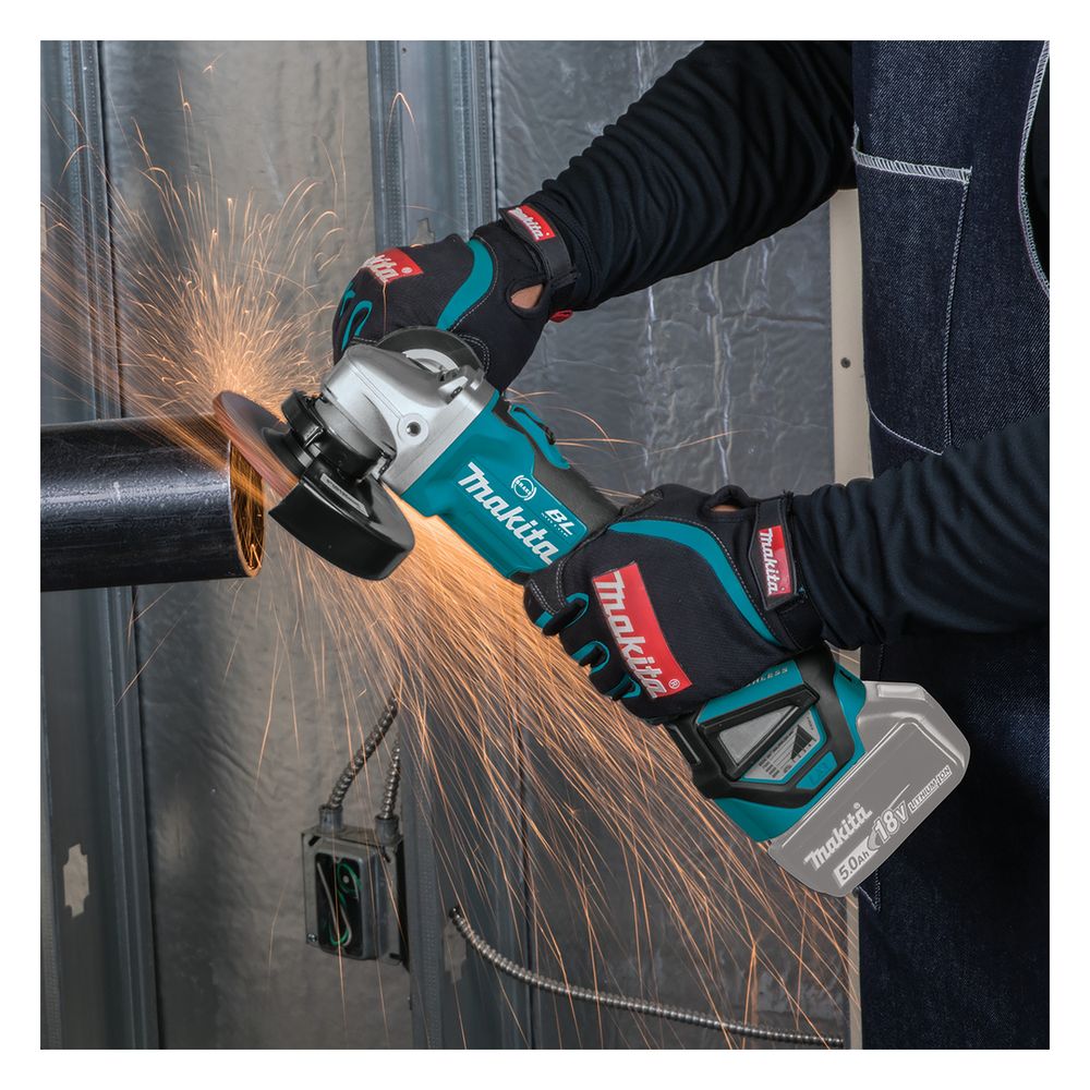Makita Akku-Winkelschleifer DGA513, 18V, 125mm, 3.000-8.500 min-1, bürstenlos... MAKITA-DGA513Z 0088381853590 (Abb. 9)