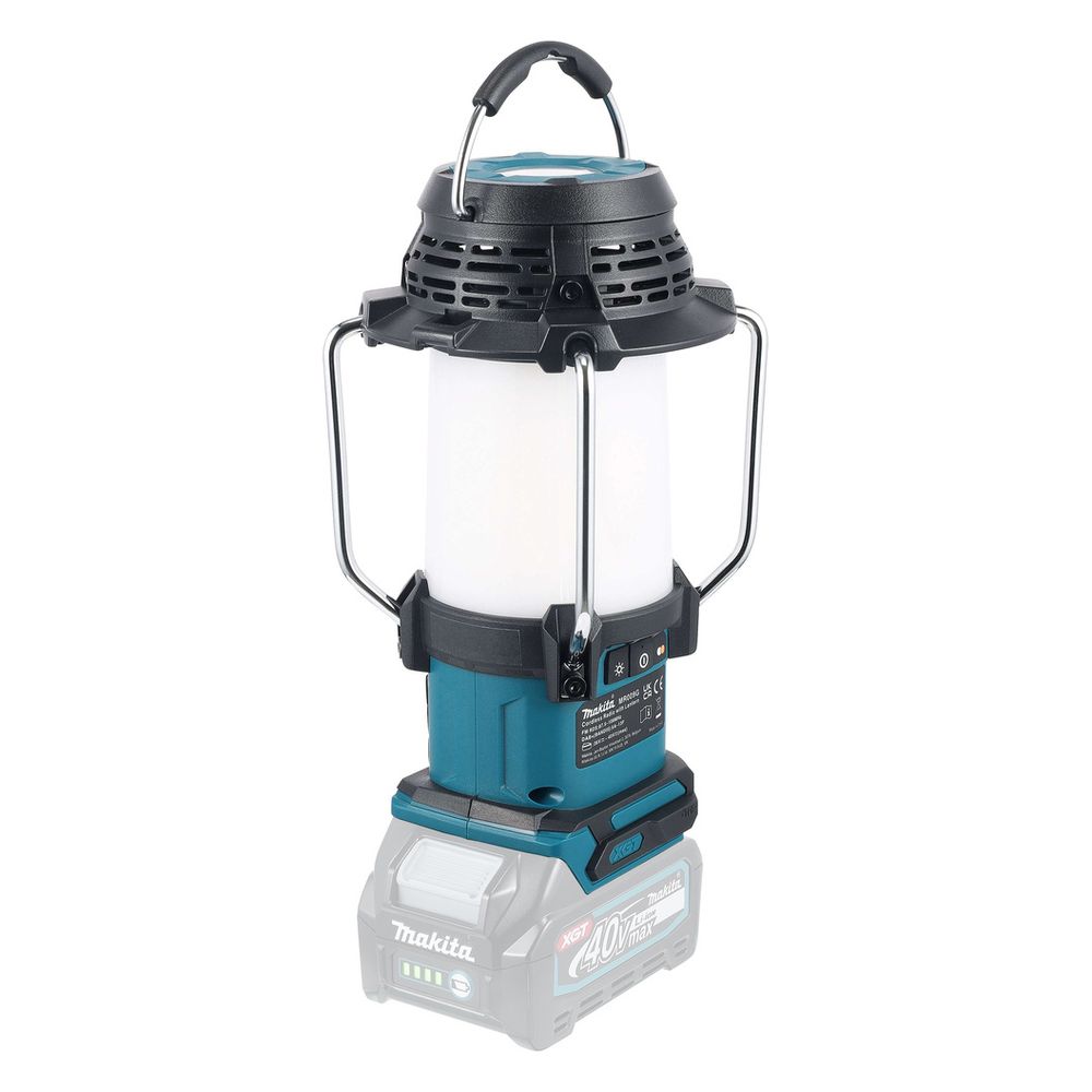 Makita Akku-Radio mit Laterne MR009GZ, 40V, 1.000 lx, 310 lm, 126x147x295mm... MAKITA-MR009G 0088381763455 (Abb. 4)