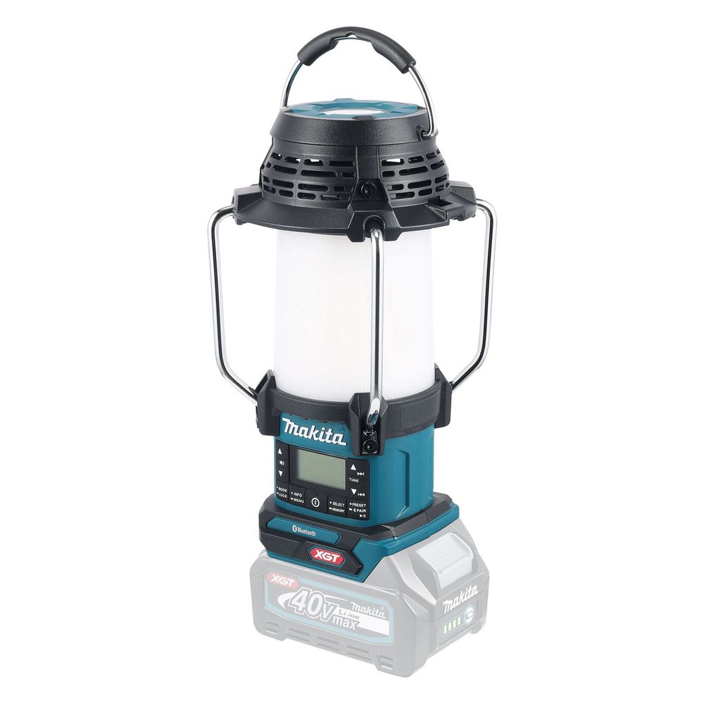 Makita Akku-Radio mit Laterne MR009GZ, 40V, 1.000 lx, 310 lm, 126x147x295mm... MAKITA-MR009G 0088381763455 (Abb. 3)