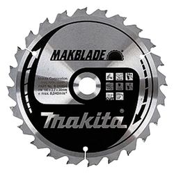 Makita Kreissägeblatt MAKBLADE B-32873, 260x30mm, 100 Zähne, 2,3mm Schnittbreite, 5 Grad Zahnwinkel,... MAKITA-B-32873  (Abb. 1)