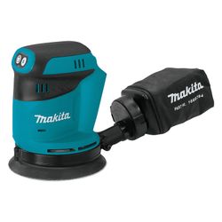 Makita Akku-Exzenterschleifer DBO180, 18V, 125mm, 7.000-11.000 min-1, 2,8mm Schwingkreis... MAKITA-DBO180Z  (Abb. 1)