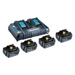 Makita Akku-Set Power Source-Kit, 18V 5,0Ah, 199483-0... MAKITA-199483-0 0088381537131 (Abb. 1)