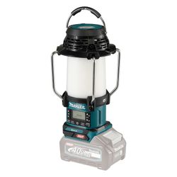 Makita Akku-Radio mit Laterne MR009GZ, 40V, 1.000 lx, 310 lm, 126x147x295mm... MAKITA-MR009G 0088381763455 (Abb. 1)