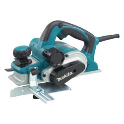 Makita Falzhobel KP0810J, 850W, 82mm, 4mm Hobeltiefe, 25mm Falztiefe... MAKITA-KP0810J  (Abb. 1)