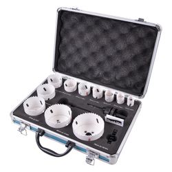 Makita Lochsägen-Set D-47298, 19-75mm 38mm Schnitttiefe, HSS-BiM... MAKITA-D-47298 0088381424370 (Abb. 1)