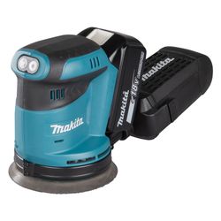 Makita Akku-Exzenterschleifer DBO180, 18V, 125mm, 7.000-11.000 min-1, 2,8mm Schwingkreis... MAKITA-DBO180Z  (Abb. 1)