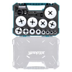 Makita Lochsägen-Set, 16-tlg., 16-76mm, 38mm Schnitttiefe, Bi-Metall, D-63993... MAKITA-D-63993 0088381532396 (Abb. 1)