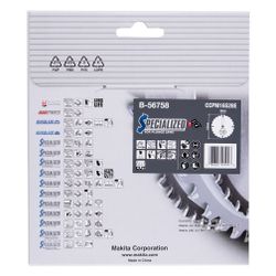 Makita Kreissägeblatt Specialized B-56758, 165x20mm, 28 Zähne, Holz/Aluminium... MAKITA-B-56758  (Abb. 1)