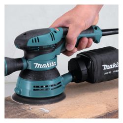 Makita Exzenterschleifer BO5041J, 300W, 125mm, 4.000-12.000 min-1... MAKITA-BO5041J  (Abb. 1)