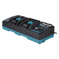 Makita Doppel-Schnellladegerät XGT DC40RB, 40V, Ladezustandsanzeige... MAKITA-191N09-8 0088381579117 (Abb. 1)