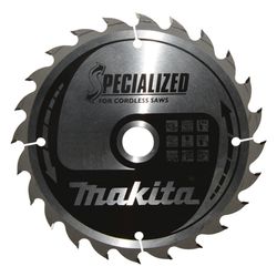 Makita Kreissägeblatt Specialized, 165mm Durchmesser 20mm Bohrung 24 Zähne 1,5mm Schnittbreite 20 Gr... MAKITA-B-32904  (Abb. 1)