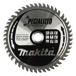 Makita Kreissägeblatt Specialized, 165mm, 20mm, 48 Zähne, 1,85mm Schnittbreite, 8 Grad Zahnwinkel, B... MAKITA-B-56764  (Abb. 1)