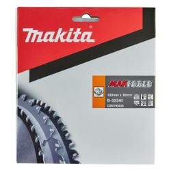 Makita Kreissägeblatt MAKFORCE B-32340, 190mm, 30mm Bohrung, 40 Zähne, 2,2mm Schnittbre... MAKITA-B-32340 0088381421157 (Abb. 1)