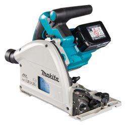 Makita Akku-Tauchsäge DSP600ZJ, 2x18V, 165x20mm, 56mm Schnitttiefe, 5,1kg, inkl. MAKPA... MAKITA-DSP600ZJ 0088381844291 (Abb. 1)