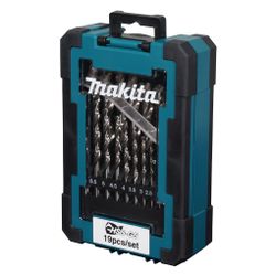 Makita Bohrer-Set D-78352, 1-10mm, HSS-GS, 19-teilig... MAKITA-D-78352  (Abb. 1)