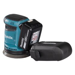 Makita Akku-Exzenterschleifer DBO180, 18V, 125mm, 7.000-11.000 min-1, 2,8mm Schwingkreis... MAKITA-DBO180Z  (Abb. 1)