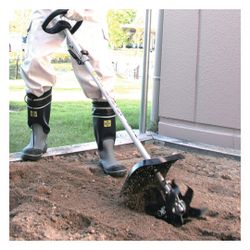 Makita Kultivatoraufsatz KR 400 MP, 160mm Breite, 965x235x264mm, 2,9kg... MAKITA-195707-2 0088381397964 (Abb. 1)