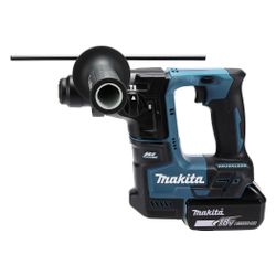 Makita Akku-Bohrhammer DHR171RAJ, 18V, 1,2J, 17mm, SDS-Plus, inkl. 2 Akkus und Ladegerät... MAKITA-DHR171RAJ  (Abb. 1)