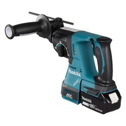 Makita Akku-Kombihammer DHR243RTJ, 18V, 2,0J, 24mm, SDS-Plus... MAKITA-DHR243RTJ  (Abb. 1)