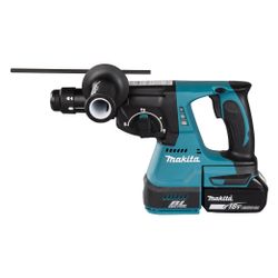 Makita Akku-Kombihammer DHR243RTJ, 18V, 2,0J, 24mm, SDS-Plus... MAKITA-DHR243RTJ  (Abb. 1)