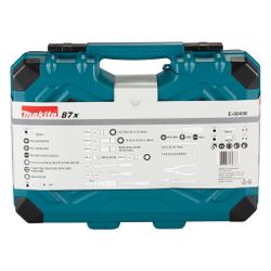 Makita Werkzeugsatz E-08458, 87-teilig, Chrom-Vanadium-Stahl... MAKITA-E-08458 0088381575638 (Abb. 1)