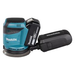 Makita Akku-Exzenterschleifer DBO180, 18V, 125mm, 7.000-11.000 min-1, 2,8mm Schwingkreis... MAKITA-DBO180Z  (Abb. 1)
