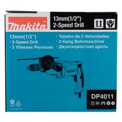 Makita Bohrmaschine DP4011J, 720W 31Nm 1,5-13mm, 2,3kg, inkl. MakPac Gr. 1... MAKITA-DP4011J  (Abb. 1)